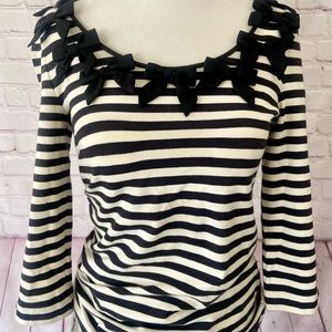 Never worn. Beautiful bows. Super stretch. Kate spade shirt.